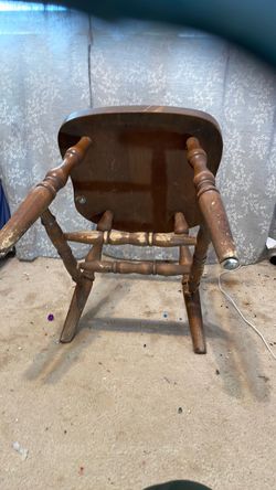 Wooden Windsor Style Chair