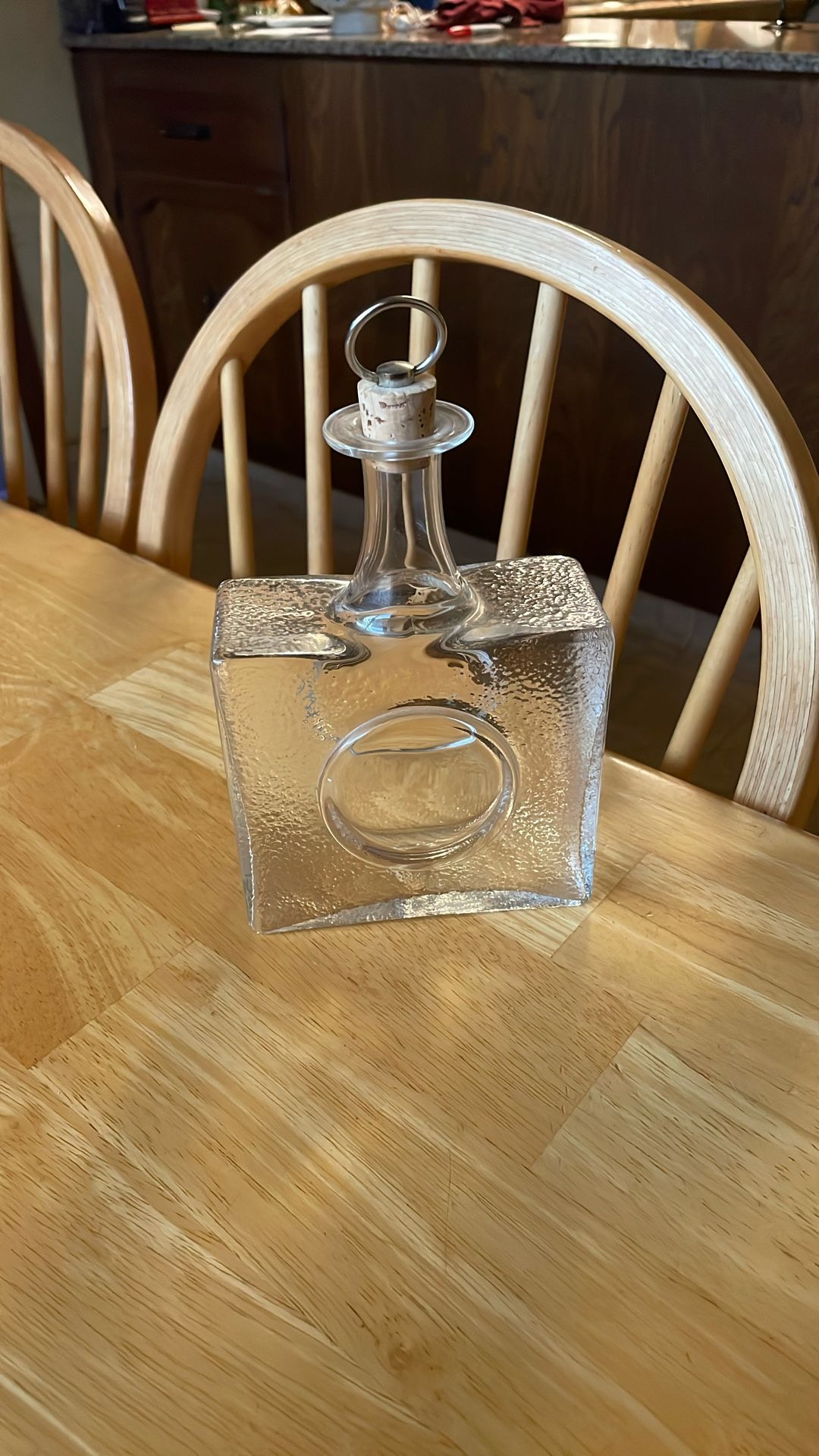 Vintage Wirkkala Littala Art Glass Bottle Decanter