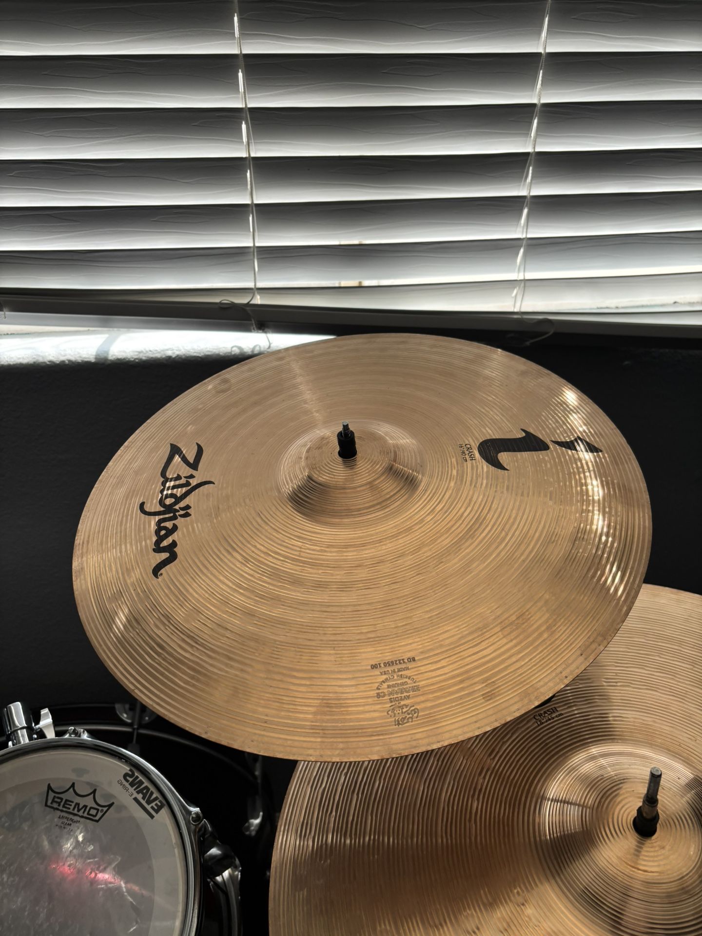 Zildian I series 16 crash