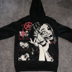 Men’s Anime Graphic Hoodie