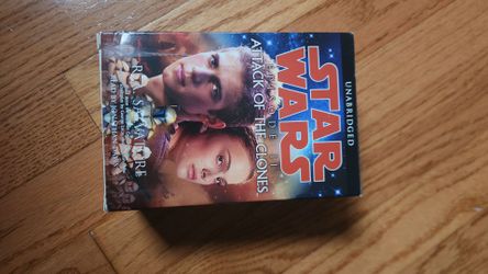Star Wars Episode II Attack of the Clones Unabridged Audio Casette Book on Tape