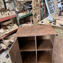 Gabinete For Sale Color Walnut  New Never Used.. 39 Inches Wide . 41 Inches Tall 24 Inches Deep $$200