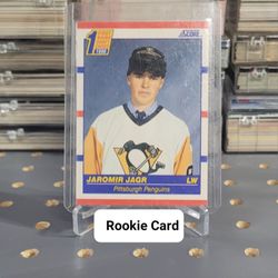 🏒 1990 Score ROOKIE Jaromir Jagr Card
