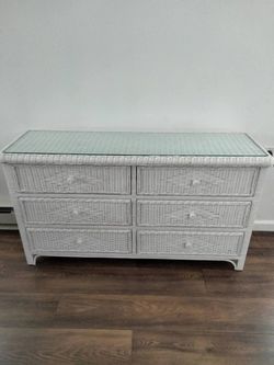 White wicker