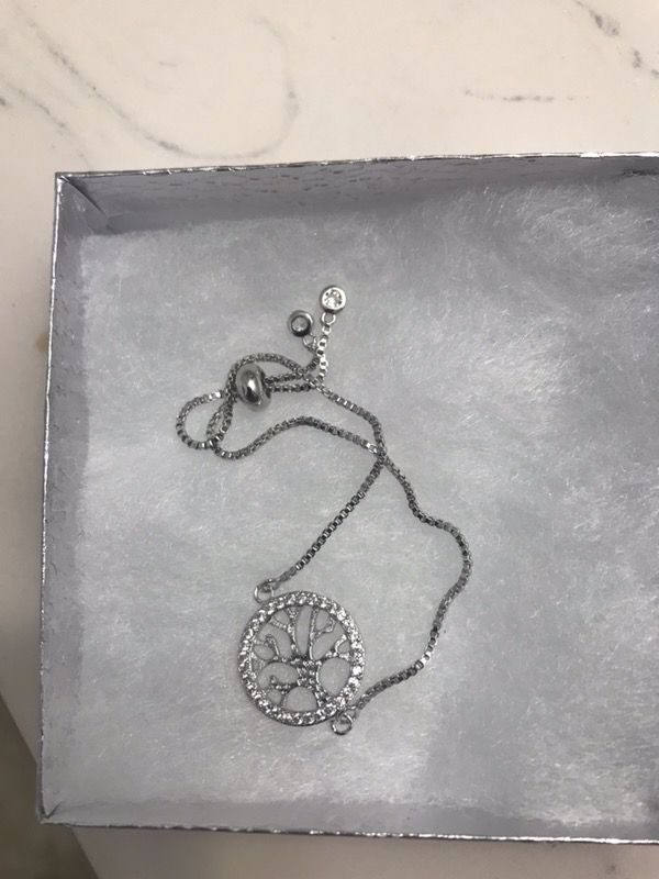 Sterling silver bracelet adjustable!!