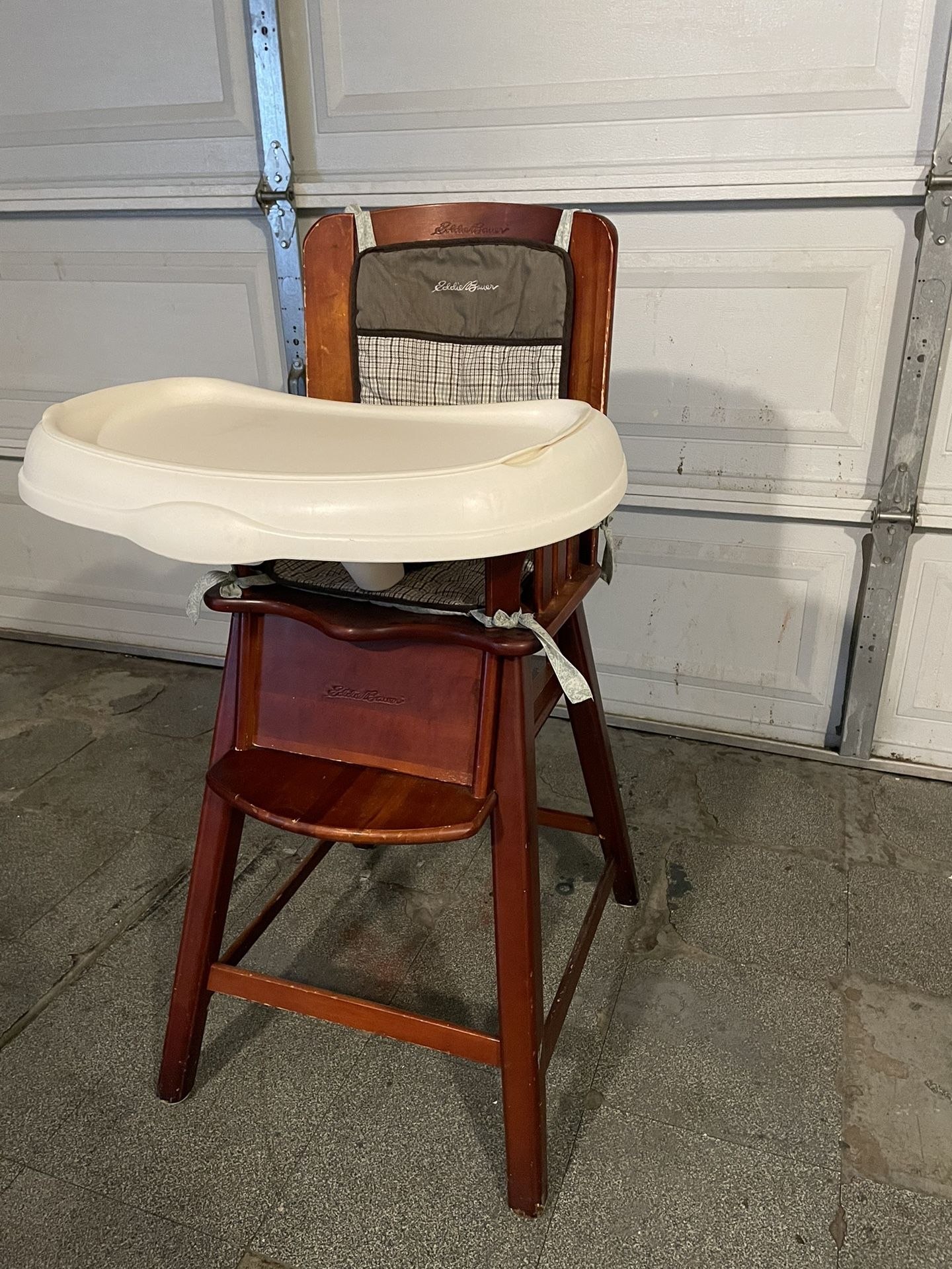Eddie Bauer Wood Pine Baby To Toddler High Chair Nice Serious Buyers 