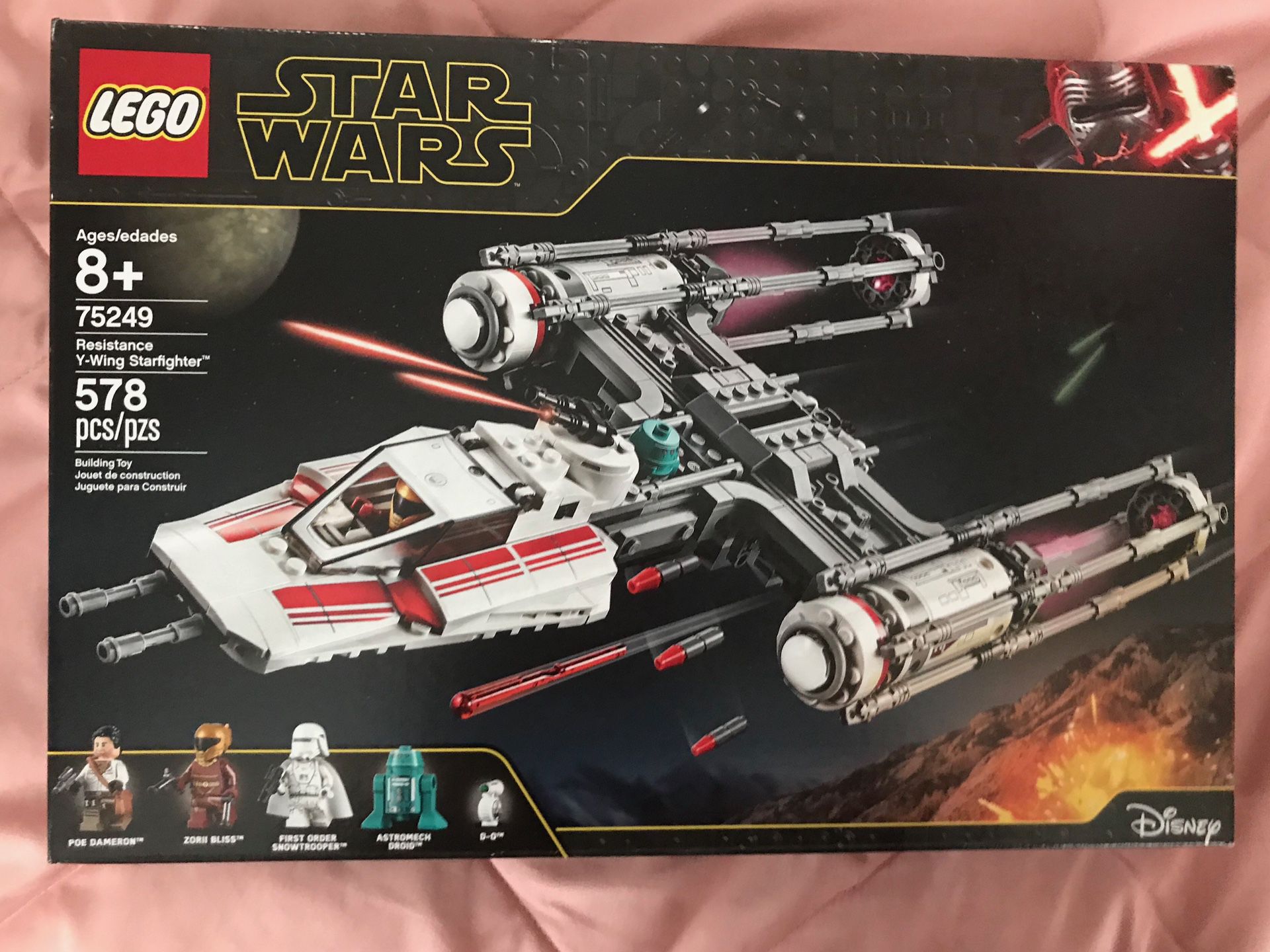 Star Wars LEGO Resistance Y-Wing Starfighter 75249