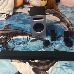 vizio audio system (offers open/pick up only)