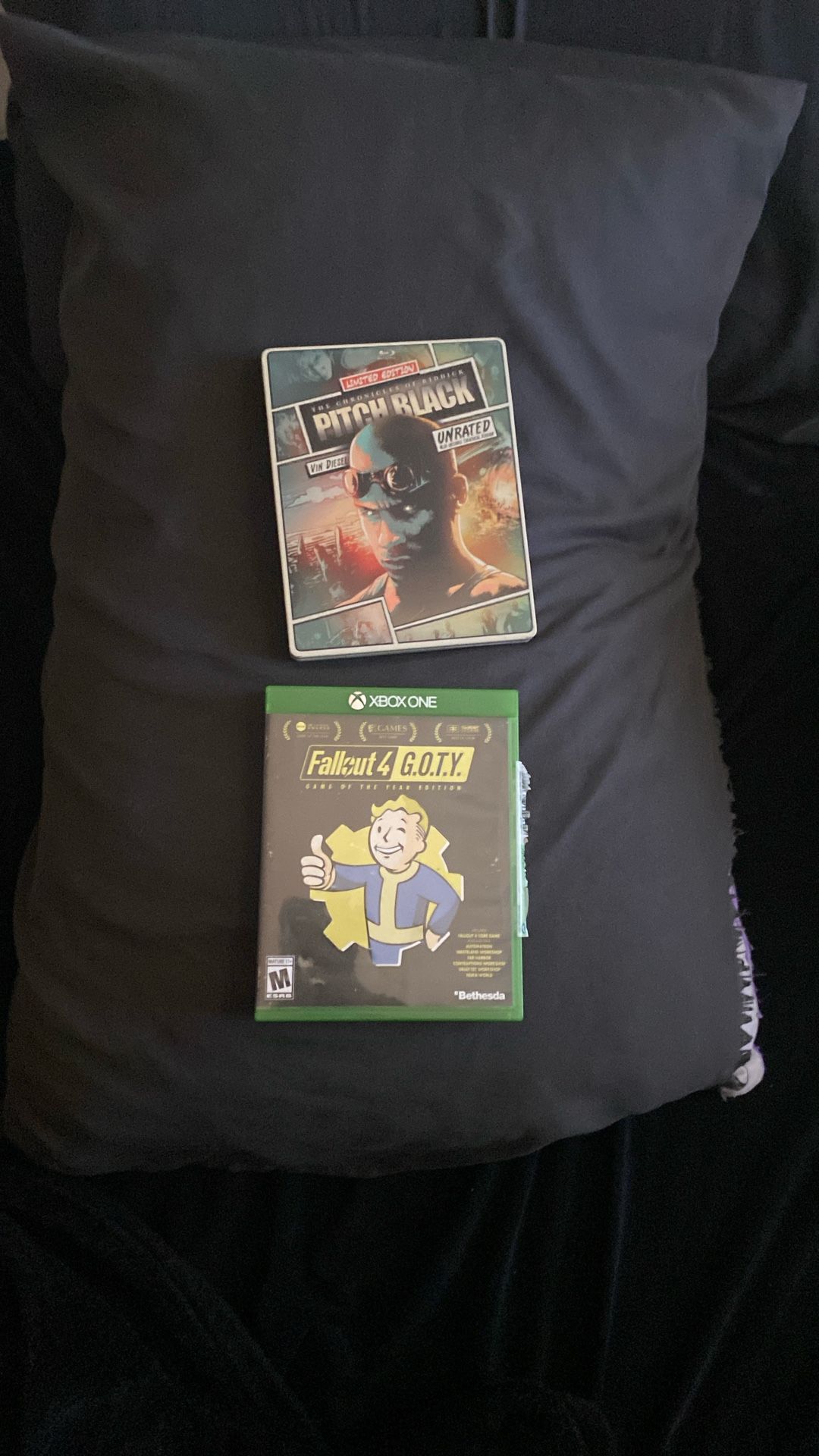 Pitch Black,  Venom And Fallout 4.