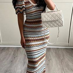 Zara Brown Dress 