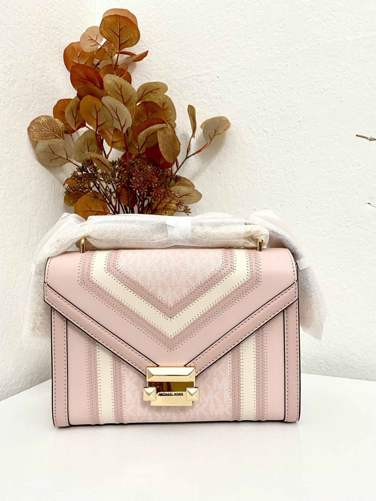 Michael Kors Whitney MD Color Block and Signature Logo...