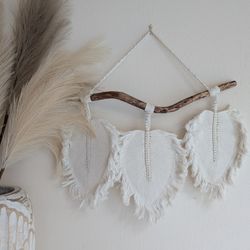 Macrame Leaf Wall Hanging 