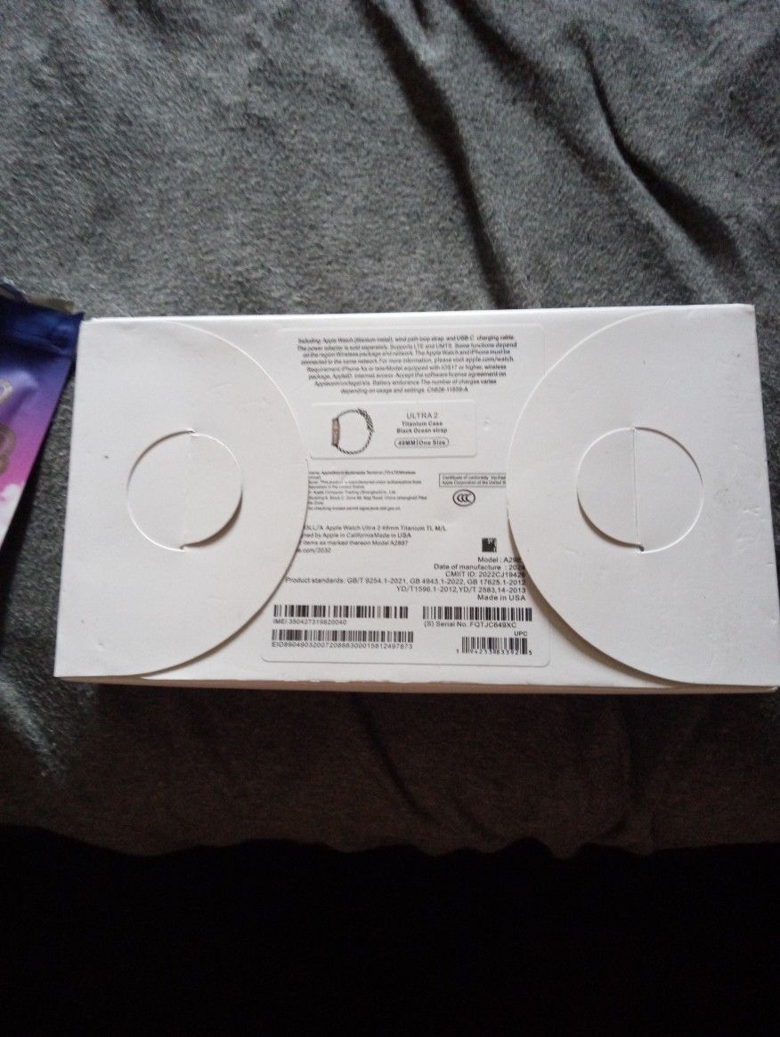 Apple Ultra 2 49mm Titanium Watch And Apple Airpod Pro2 $300 Package Deal