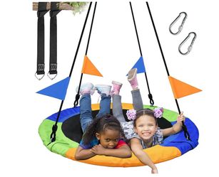 Kids Outdoor Saucer Tree Swing