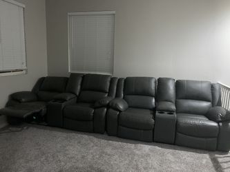 Like Leather Material recliner movie chairs