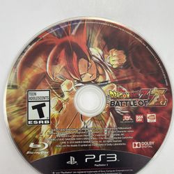 Dragon Ball Z Battle of Z Playstation 3 PS3 Video Game Disc Only TESTED WORKS