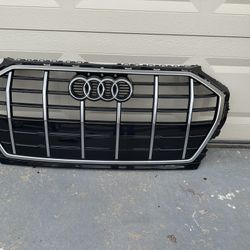 Audi Q5 Grill 2018 - 2020, Audi Q5 Bumper Grille, OEM ORIGINAL GRILL 