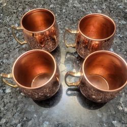 4 Moscow Mule Cup