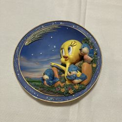 Looney Tunes Collectible Plates, Tweedy 