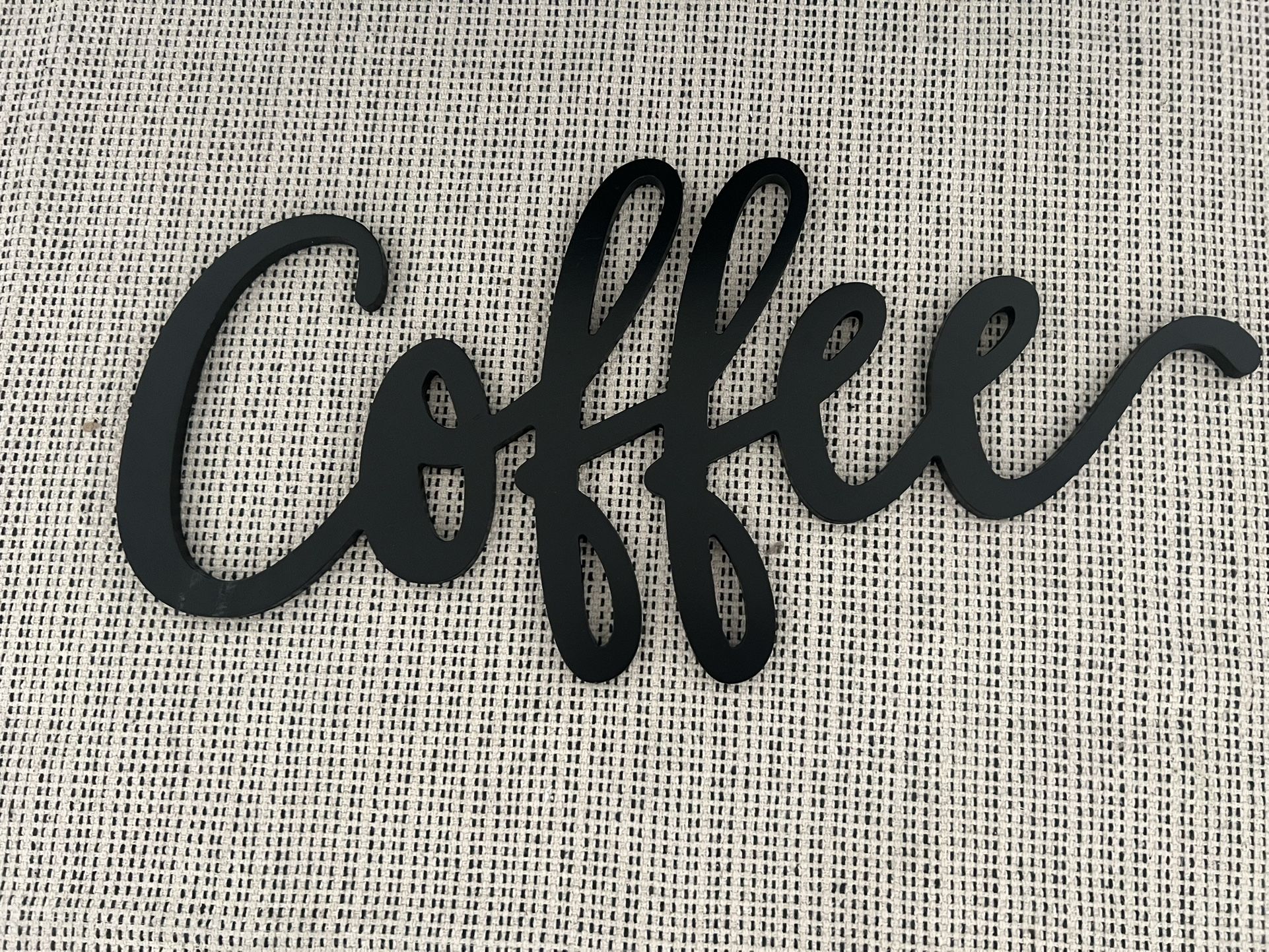 Wooden Decorative Coffee Sign