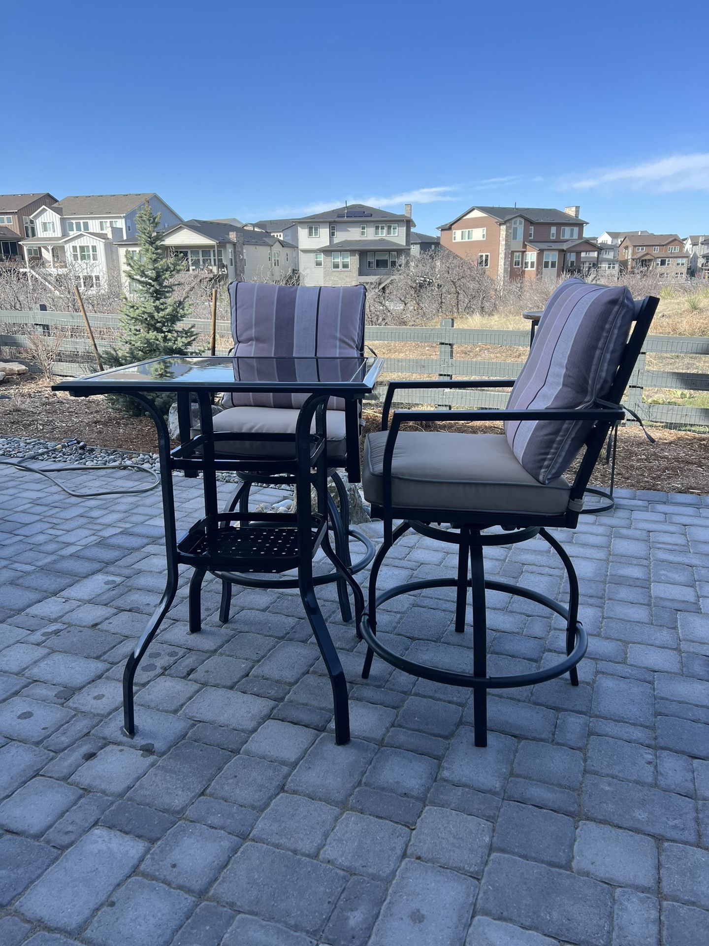 Bar Height Bistro Set