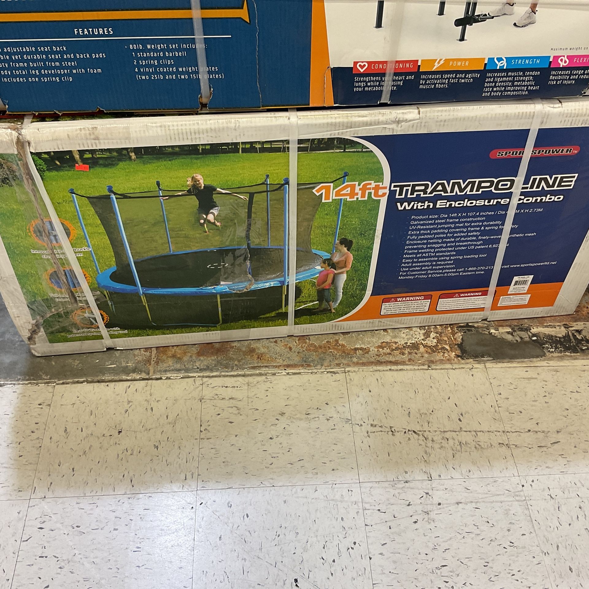 Sports Power Trampoline 