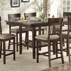 7 PC DINING SET NEW IN BOX