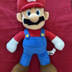 Nintendo Super Mario Bros Stuffed  Plush 20 In