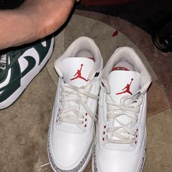 Jordan 3 white cement