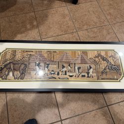 Zambian Banana Leaf Art