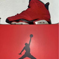 Jordan 6 Toro Red 