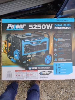 Pulsar dual fuel 5250 Watt generator