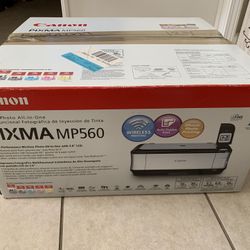 New Cannon PIXMA MP560 Inkjet All In One Printer