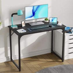 39 Inch Computer Desk | Black | Office Desk