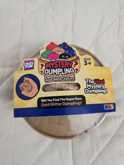 RMS Gold Glitter Dumpling Squishy-Five Below