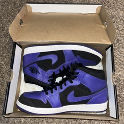 Air Jordan 1 Mid 'Dark Concord' Size 11.5