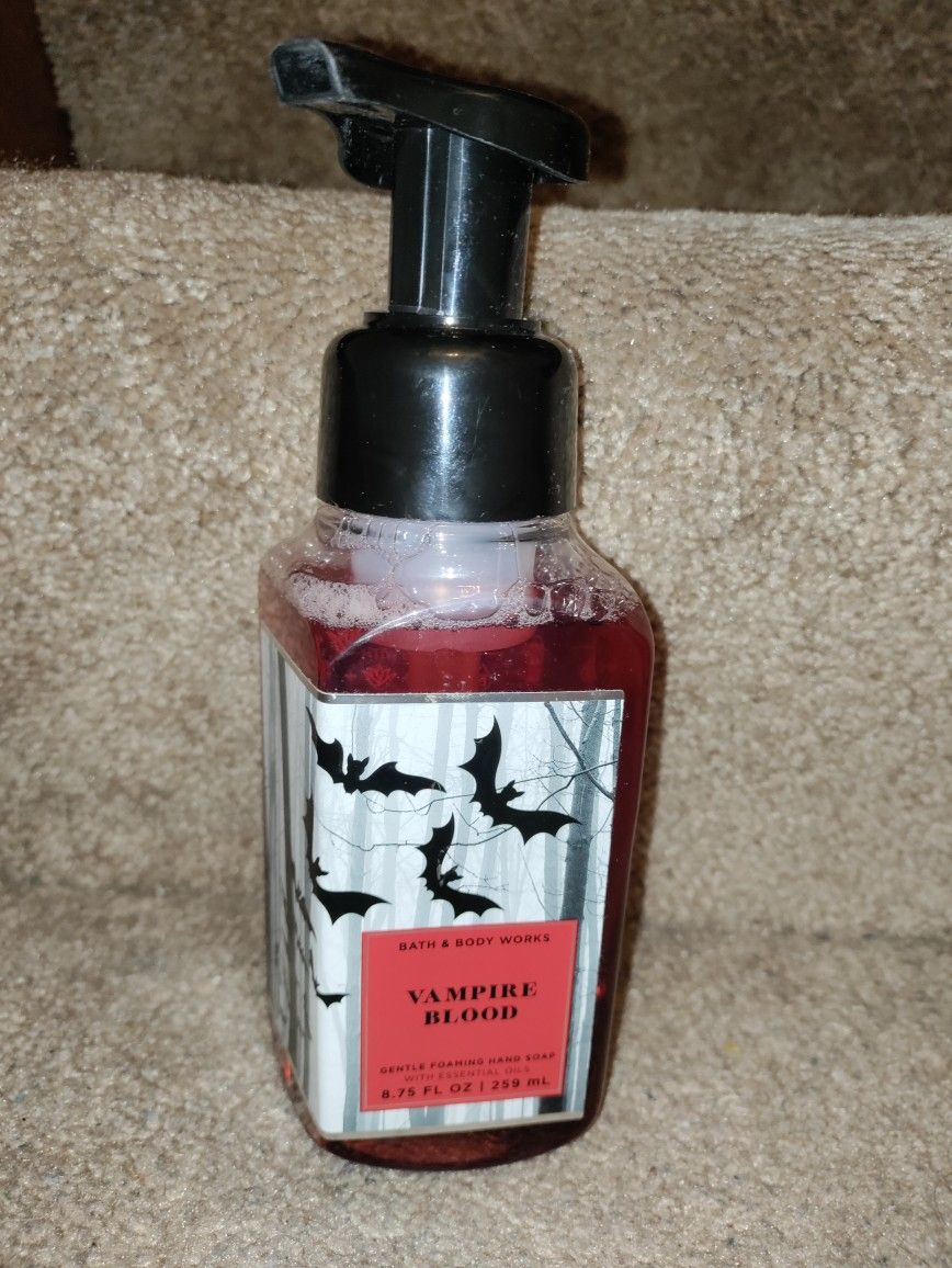 Bath & Body Works Vampire Blood Foaming Hand Soap! New!