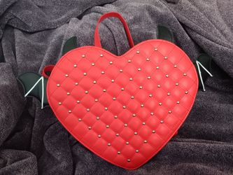 Devil Heart Backpack/shoulder Bag