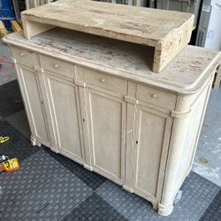 Antiqued Tv Stand.