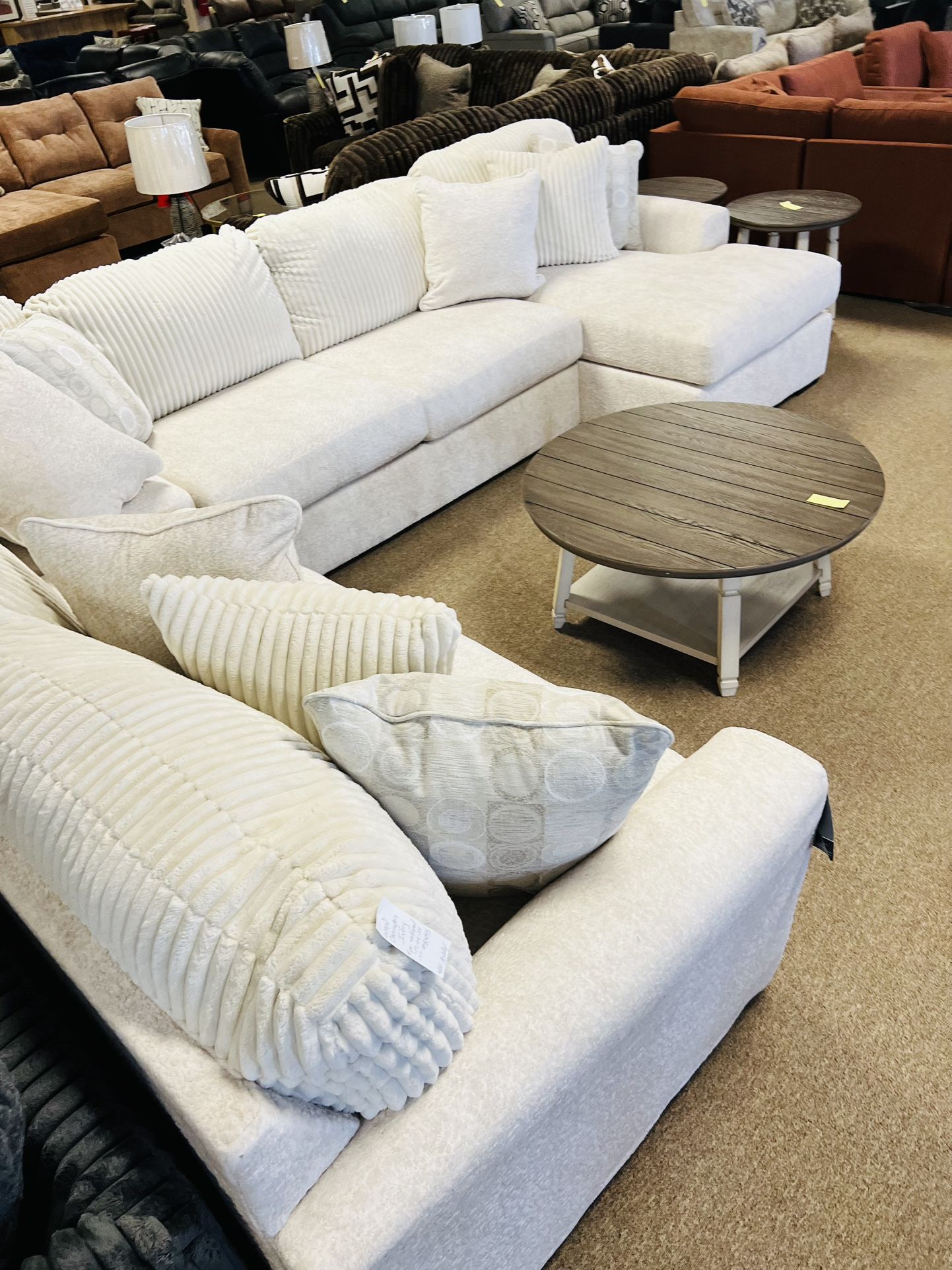 Deep Seat Stunning Sectional!