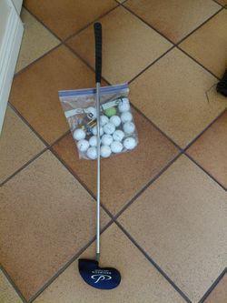 Golf Club & Balls