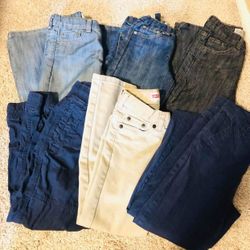 Lot of 6 boys kids jeans. Size 7.