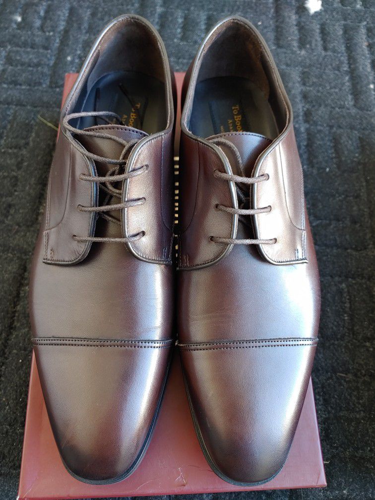 To Boot New York Men's Cap Toe Oxford's Shoes