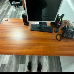 Executive Desk 5 Feet Wide By 2.5 Feet High