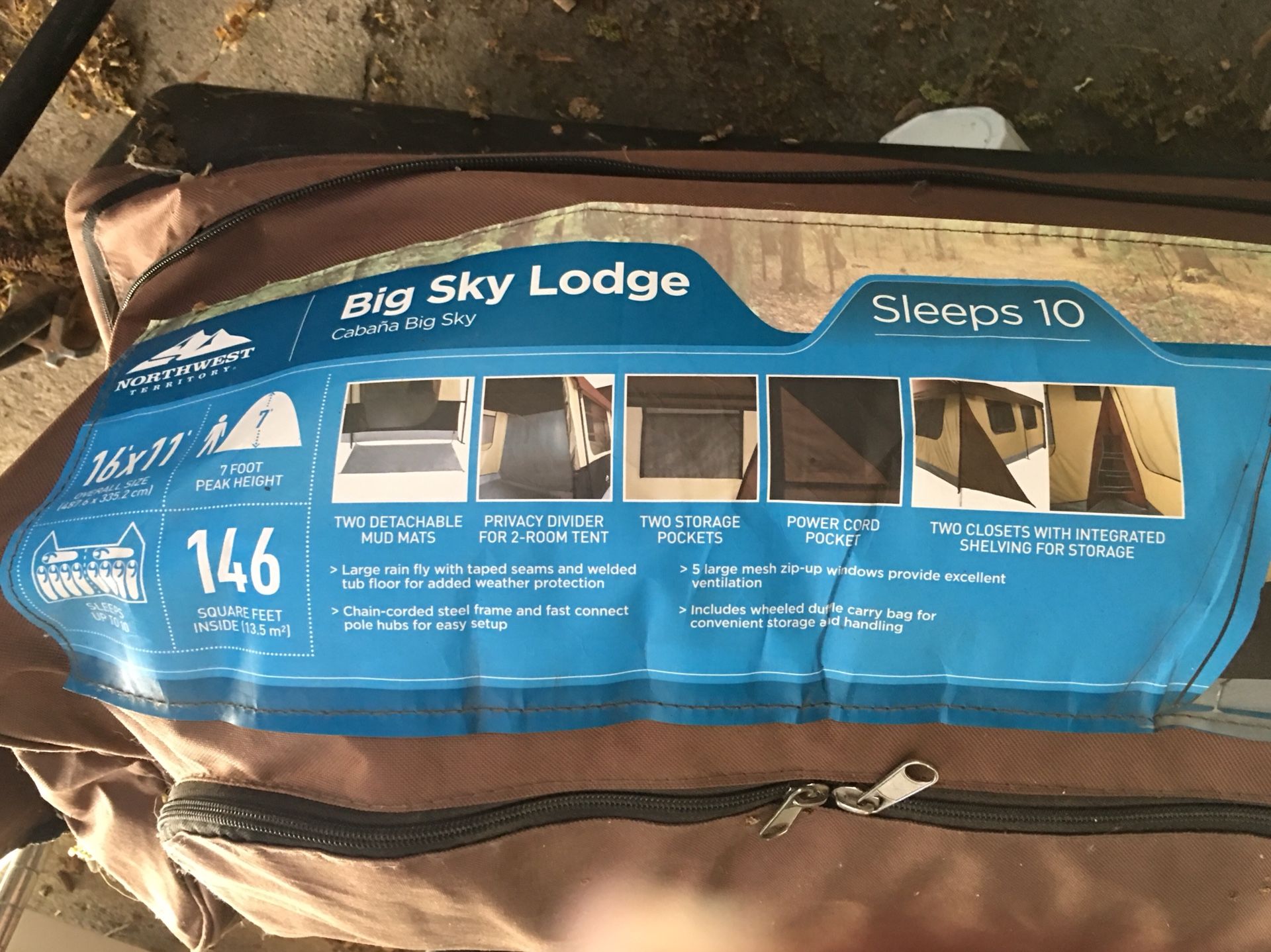 Northwest territory big sky lodge used one time ...