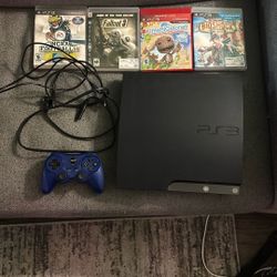PS3 w/ NCAA 14, 3 More Games, Controller all cords. 