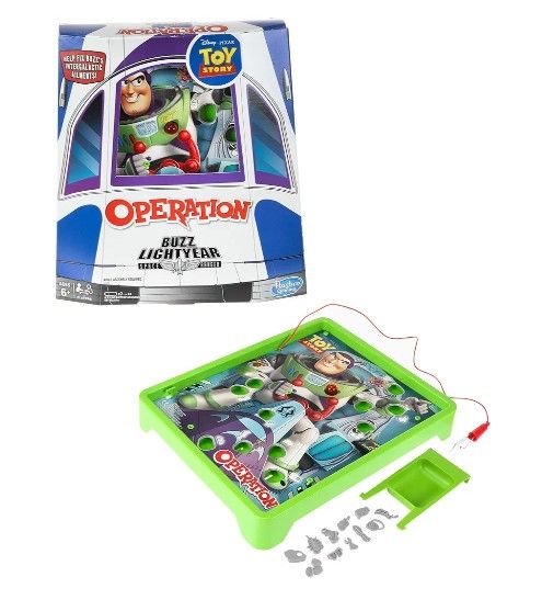 Disney Pixar Bilingual Buzz Lightyear & Operation Game