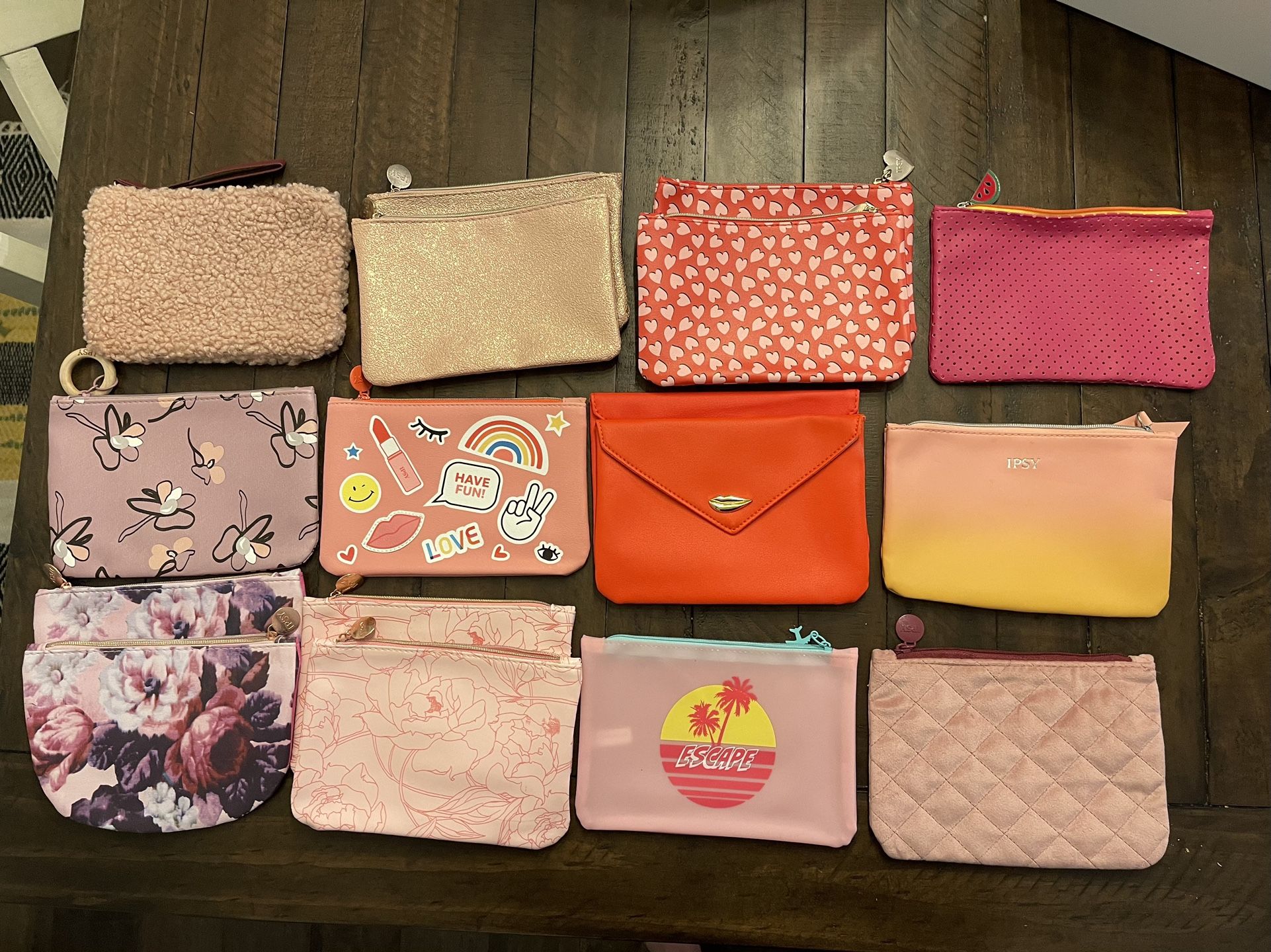 Ipsy Makeup bags