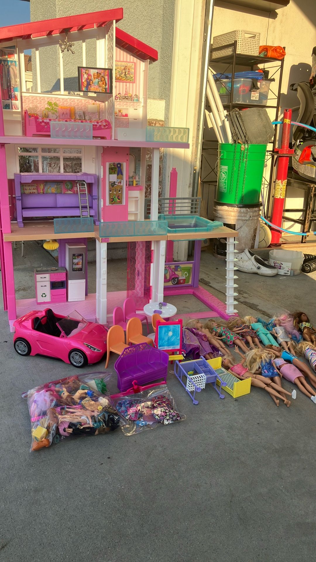 Barbie Dream house With Elevator And Accessories