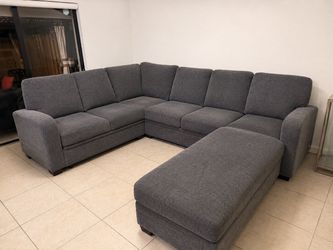 Coddle Aria Sleeper Sectional with Reversible Chaise and Storage